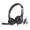 Creative 51EF0980AA000 Chat USB On-Ear-kuulokemikrofoni johdollinen stereo musta