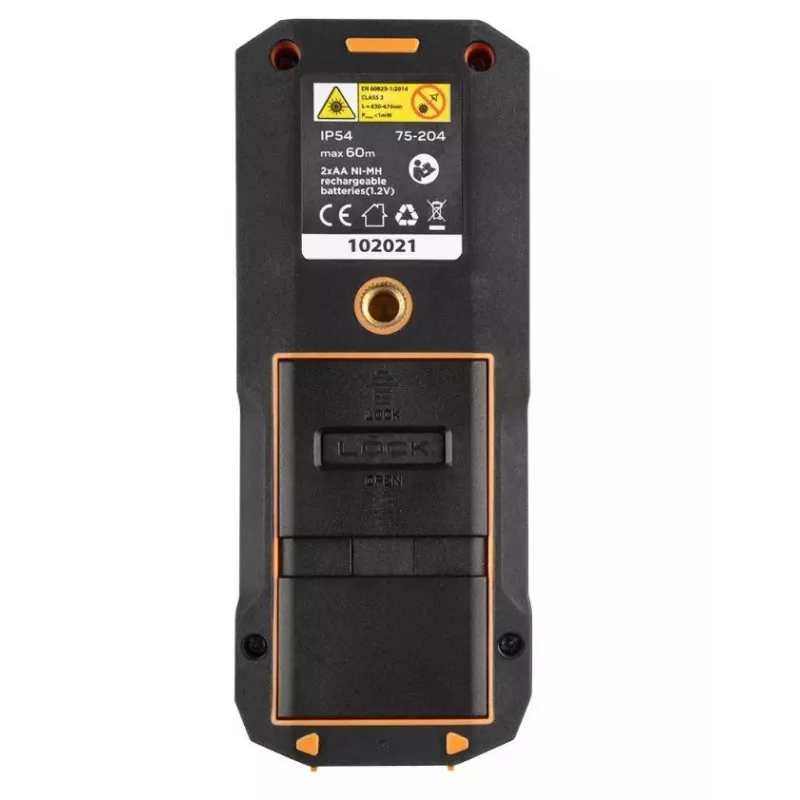 Neo Tools laseretäisyysmittari 60m kantama, IP54