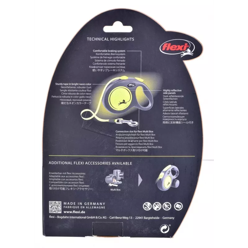 FLEXI uusi Neon L – flexi – 5 m