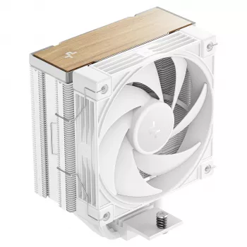 Ilmajäähdytin DeepCool AK400 G2 WH, 120 mm tuuletin, max. ilmanpaine 3,33 mmH₂O, 92×132×156 mm, valkoinen