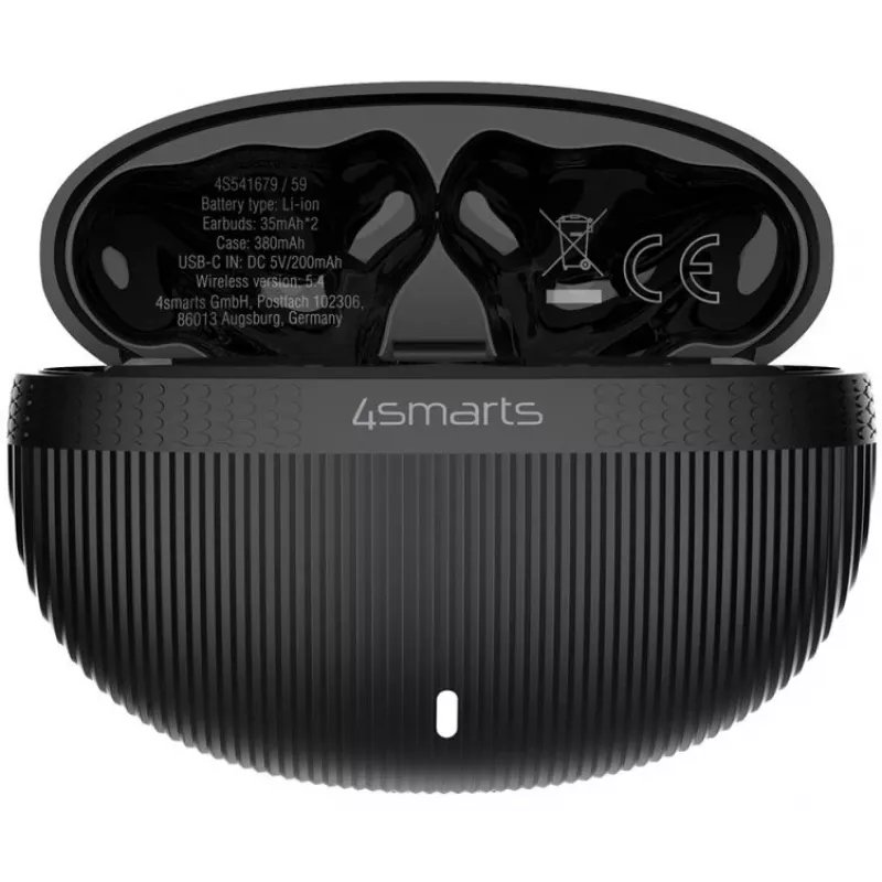 Headset 4smarts SkyBuds Pro ANC True Wireless Stereo Bluetooth musta