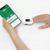 Medisana PM 100 Connect -pulssioksimetri, harmaa/valkoinen