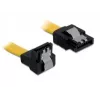 SATA-kaapeli pistoke/pistoke DeLOCK 0,2 m keltainen