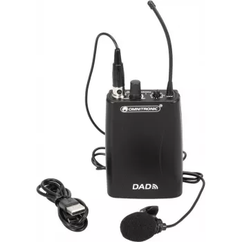 Langaton lähetin Omnitronic 863–865 MHz malli 13106979 audiolaitteille