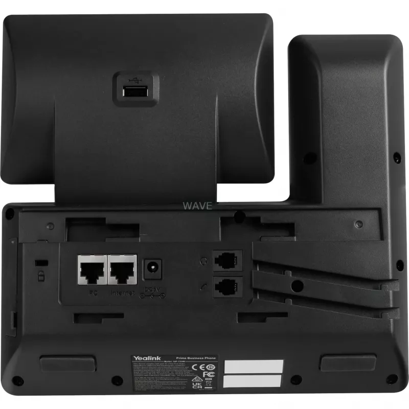 IP-puhelin Yealink SIP-T54W musta 10 linjaa LCD Wi-Fi