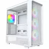 PC-kotelo Montech X5 Midi Tower valkoinen ATX 3x 140 mm tuuletin