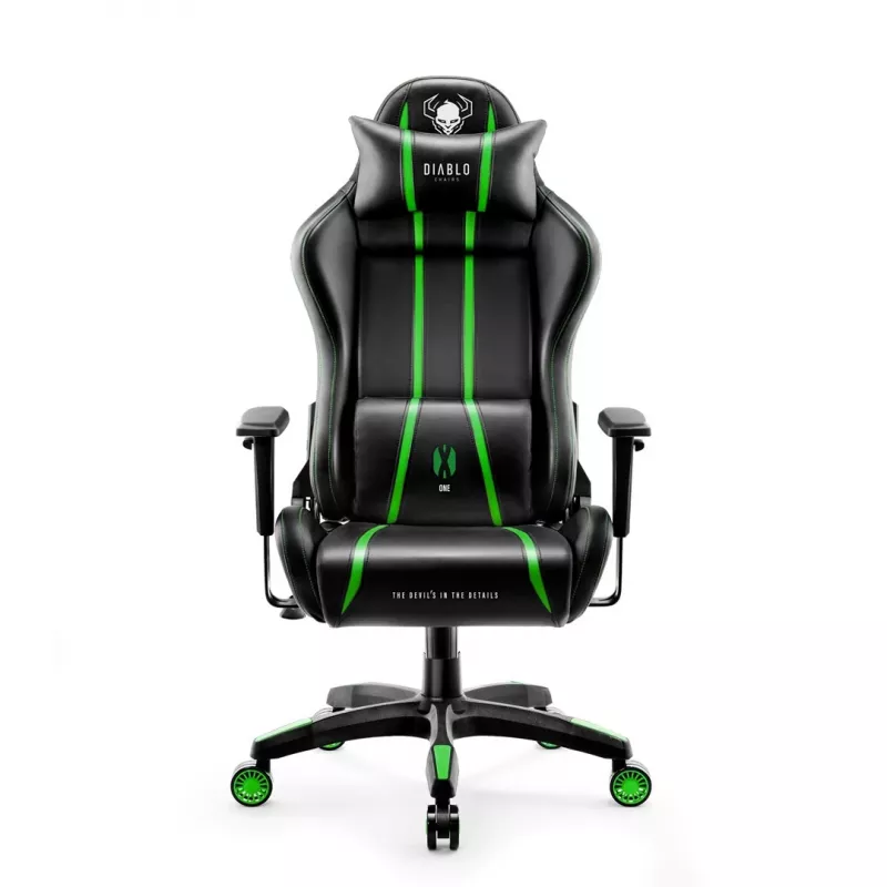 Diablo X-One 2.0 Normal Size pelituoli musta, vihreä