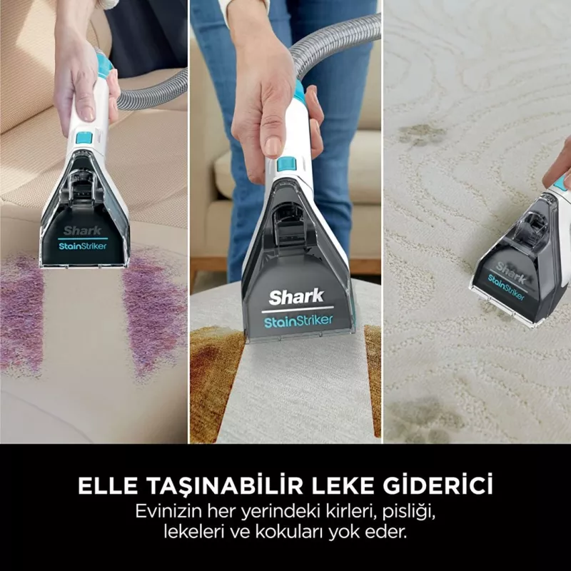 Sharkclean PX200EUT matonpuhdistuslaite käsikäyttöinen syvä-/välippuhdistus valkoinen