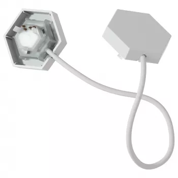 Valoliitin Nanoleaf Flex — valkoinen, 0,24 m kaapeli, 3 kpl:n pakkaus