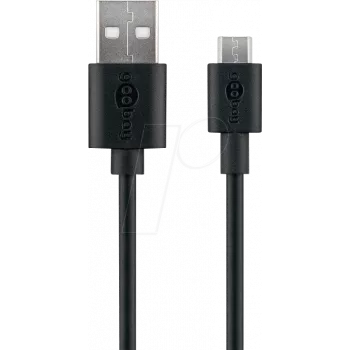 Wentronic 38659 USB-kaapeli musta