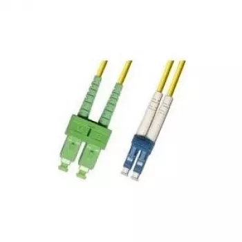 Microconnect FIB841010 InfiniBand/kuitu-kaapeli 10 m SC LC keltainen