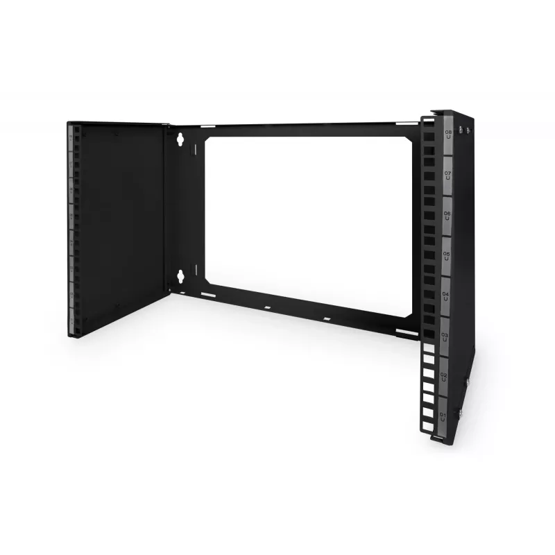 Digitus DN-19 PB-4U-SW - seinäkaappi - musta, RAL 9005 - 8U - 48,3 cm (19