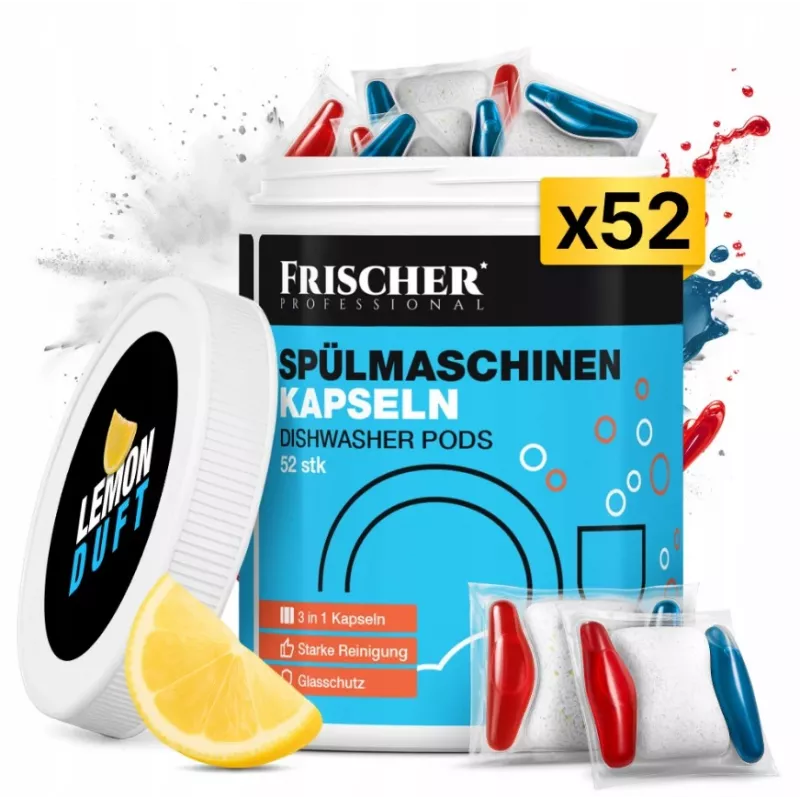 Frischer 3-in-1 astianpesukapselit, 52 kpl