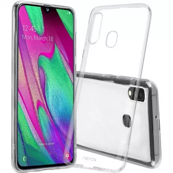 StyleShell Flex, puhelinkotelo läpinäkyvä, Samsung Galaxy A41