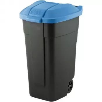 Curver jäteastia musta 110 L / KANSI sininen