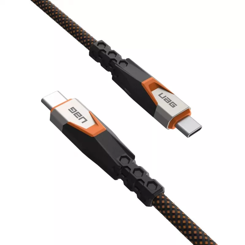 USB-C-USB-C-kaapeli C2G 9B4415114097 USB 3.2 Gen 2x2 0,75 m – musta/oranssi