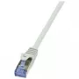 Verkkokaapeli LogiLink CQ3062S RJ-45 Cat6a 3 m harmaa