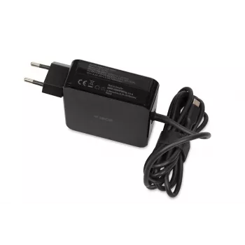 Virtalähde IBOX IUZ100TC 19V 3,42A (100W) USB-C-lähtö, 2 m kaapeli, musta