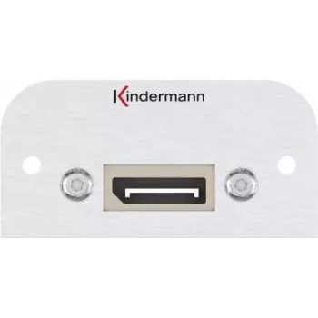 Kindermann 7441000583 pistorasia DisplayPort alumiini (7441000583)