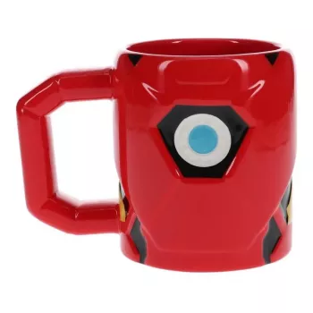 Muki Paladone Iron Man muotoiltu punainen 0,5L yksittäin