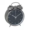 NeXtime kello 5113zw Wake Up -herätyskello, 23x30, musta/turkoosi