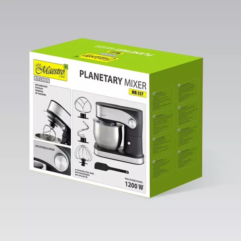 Yleiskone Maestro MR-557, 3 l kulho, 1200 W moottori
