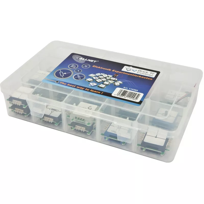 Opetuksellinen Brick-sarja ALLNET BrickRknowledge Basic Set ALL-BRICK-0653 — opetuksellinen rakennussarja, englanninkieliset materiaalit