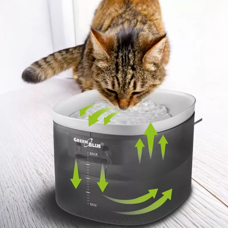 Automaattinen juoma GreenBlue GB392, 2 l tilavuus, BPA-vapaa