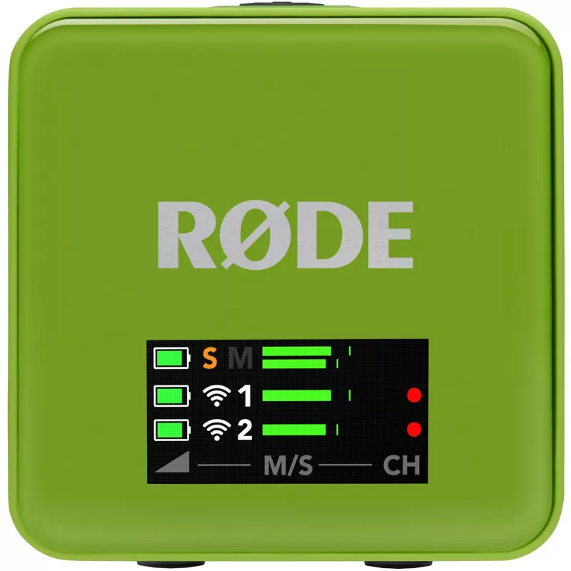 RØDE Wireless GO III Green - langaton mikrofonijärjestelmä (vihreä)