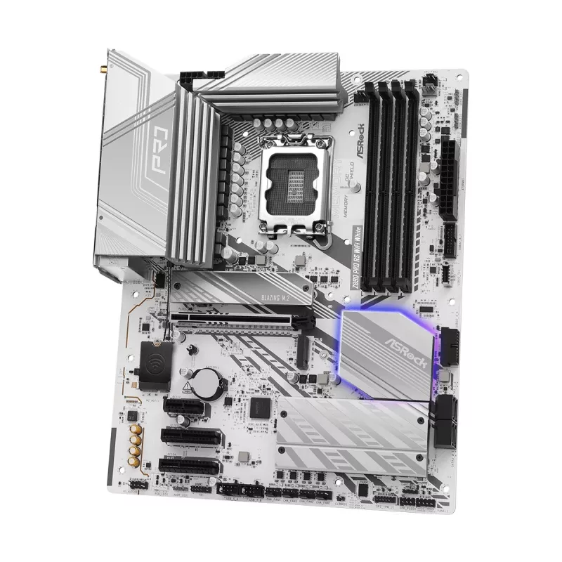 Emolevy ASRock Z890 Pro RS WiFi White Intel Z890 LGA 1851 ATX