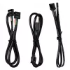 USB- ja PWM-keskitin Lian Li EDGE HUB EG-HUB01B — 4× USB, 6× PWM-tuuletinliitintä