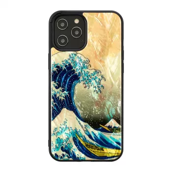 iKins suojakotelo Apple iPhone 12 Pro Max Great Wave -kuosilla