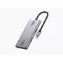 USB-keskitin Gembird 4-porttinen USB 3.2 Gen 2 Type-C -keskitin, 4x Type-A- ja Type-C-liitännät