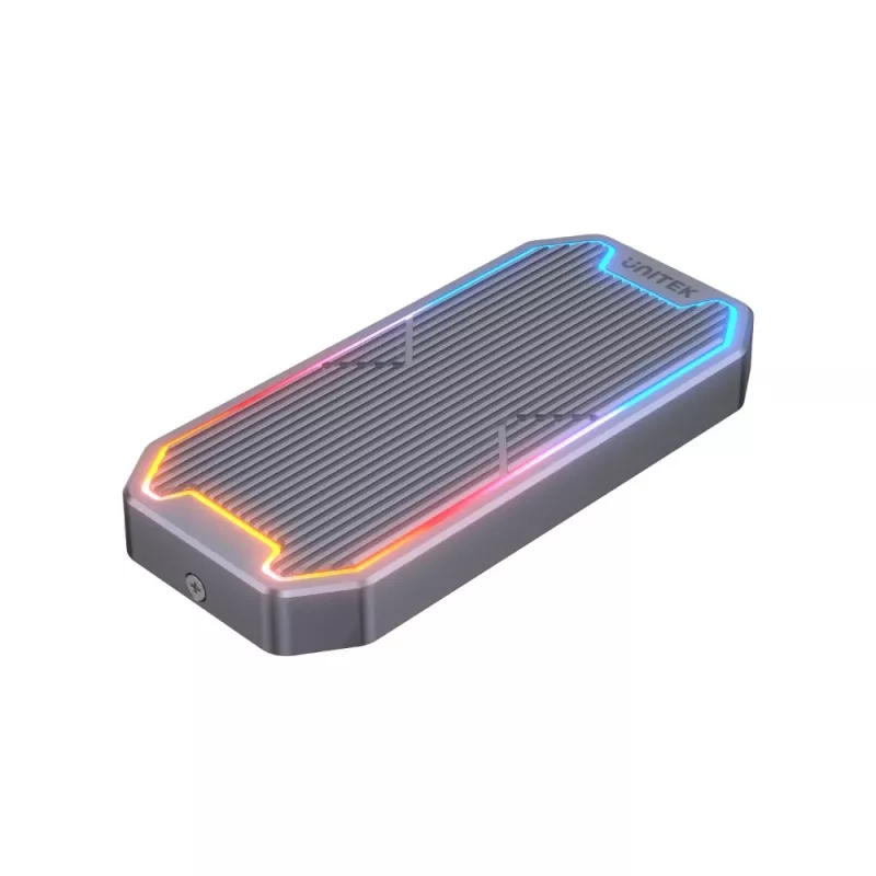 UNITEK SolidForce Spectrum SSD-kotelo harmaa M.2