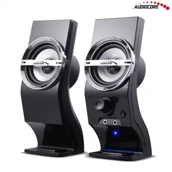 Audiocore AC805 stereokaiutin 2.0 PC 6W musta