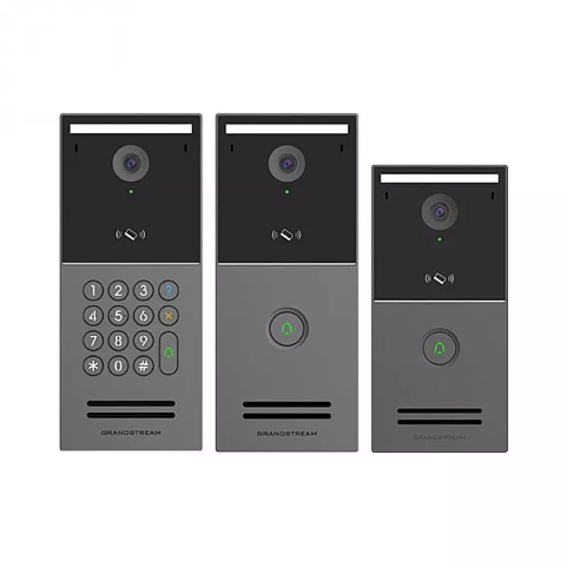 Video-ovipuhelin Grandstream GDS3727, 4 MP, H.264, IP66/IK07, SD jopa 256 GB, 3 W kaiutin