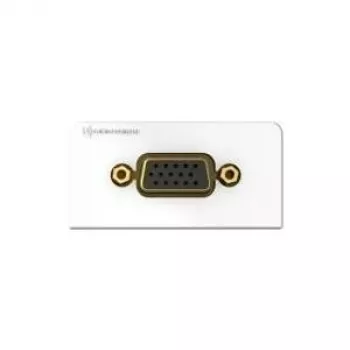 Kindermann 7456000501 VGA valkoinen pistorasia (7456000501)