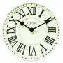 NeXtime kello 5187wi London pöytäkello, Ø16 cm, seinäkello, valkoinen/musta+B32