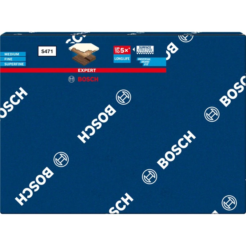 Bosch S471 hiomasieni erittäin hieno 1 kpl
