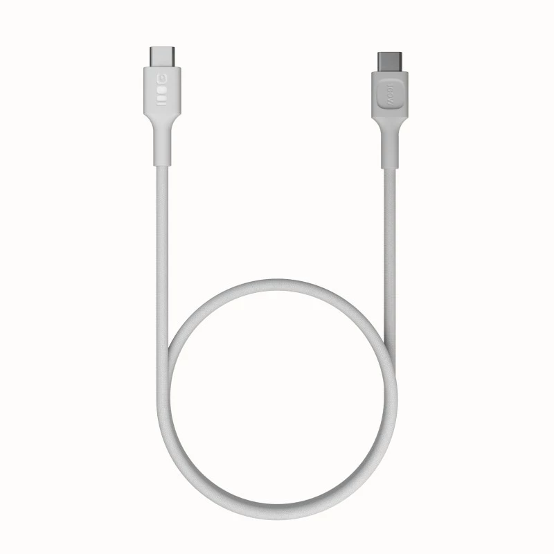 Kaapeli USB-C-USB-C PowerStream 100W punottu 1,2m valkoinen