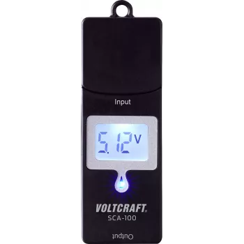 USB-sovitin Voltcraft SCA-100 — 1× USB-portti