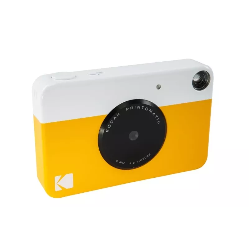 Kodak PRINTOMATIC pikakamera, 2x3'', keltainen