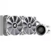 S80 RGB White AIO 240mm -nestemäinen jäähdytys, valkoinen