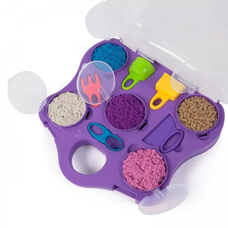 Kinetic Sand Castle Case - limenvihreä