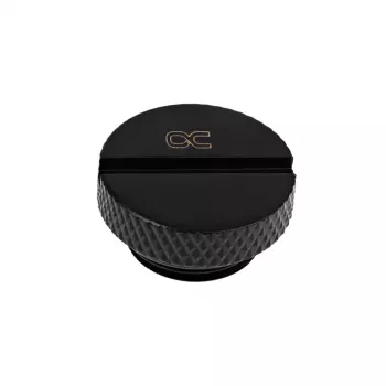 Alphacool Eiszapfen G1/4 sulkuruuvit (tulpat), musta, 6 kpl:n pakkaus