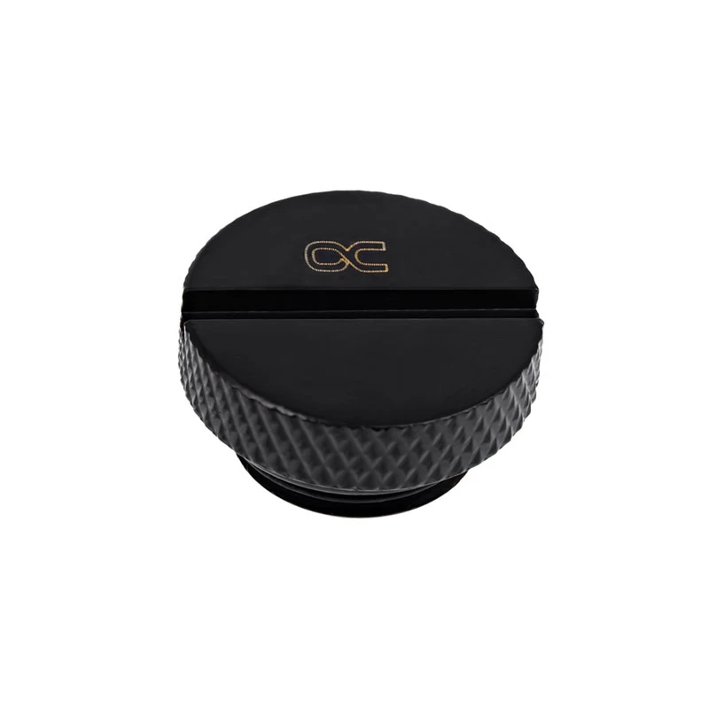 Alphacool Eiszapfen G1/4 sulkuruuvit (tulpat), musta, 6 kpl:n pakkaus