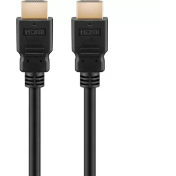Goobay 61161 - 5 m - HDMI Type-A (Standard) - HDMI Type-A (Standard) - 10,2 Gbit/s - Audio Return Channel (ARC) - musta (61161)