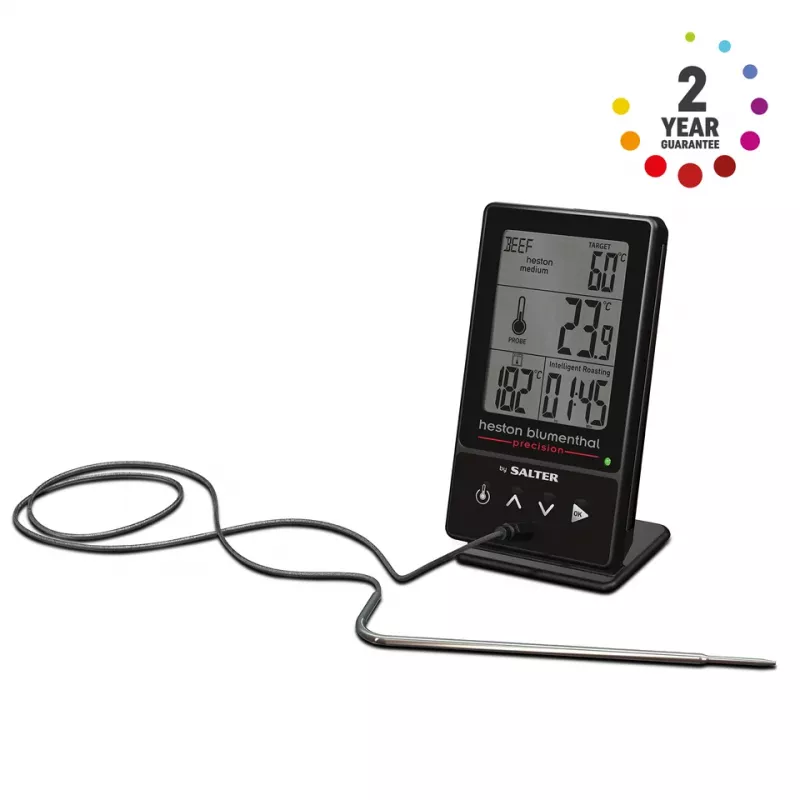 Salter 540A HBBKCR Heston Blumenthal Precision 5-in-1 digitaalinen ruokalämpömittari