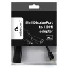 Gembird A-MDPM-HDMIF-02 videokaapeli-adapteri Mini DisplayPort HDMI Type-A (standardi) musta