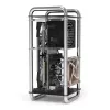 Tietokonekotelo Streacom DA6 XL Mini-ITX -kotelo - kromi